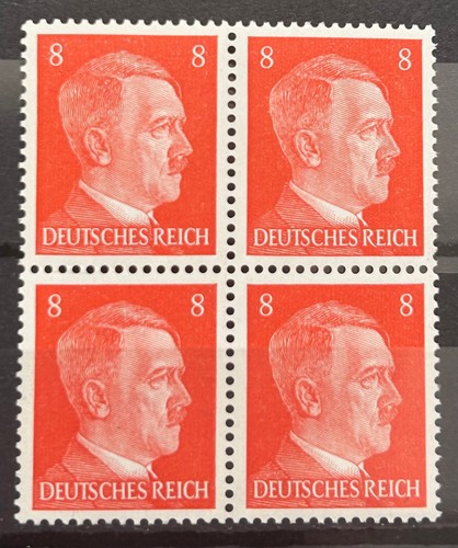 Blocco francobolli tedeschi