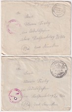 Impero tedesco 2 lettere posta