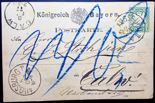 Germania 1800 censurata bayern - germania,