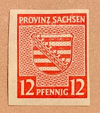 Francobollo Germania Sassonia