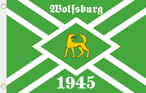 Bandiera wolfsburg - bandiera,