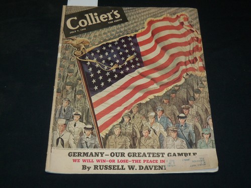 1945 july collier magazine - july, collier's